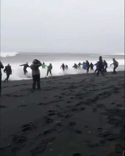 When people don't respect the power of the ocean