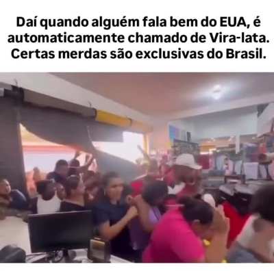 O Brasil &eacute; intankavel e voc&ecirc; s&oacute; n&atilde;o saiu daqui ainda porque n&atilde;o tem condi&ccedil;&atilde;o financeira