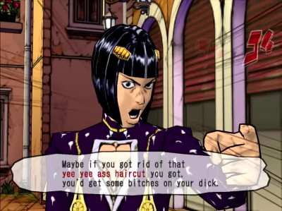 Bruno roast Giorno (original video in comments)