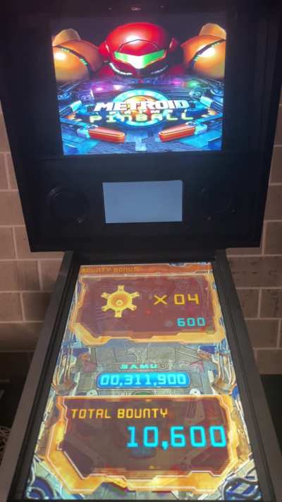 Metroid Prime Pinball On A Virtual Pinball Table