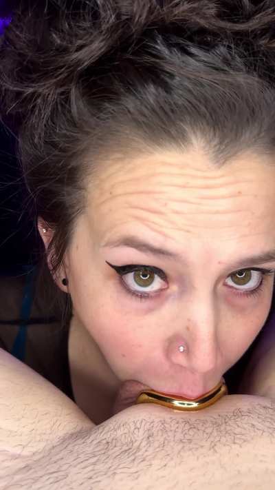 His cock feels so good in my mouth😈