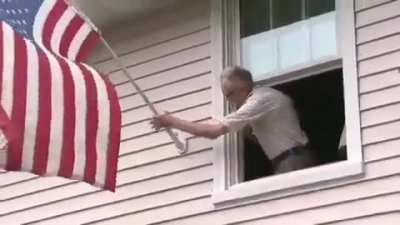 Brave man