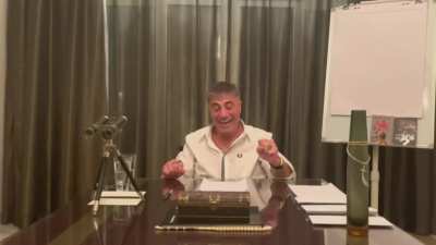 Sedat Peker Crying