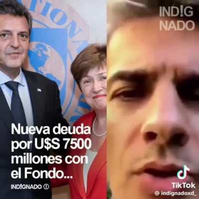 Mas deuda con el FMI. Gracias Alberto, Cristina y Massa!