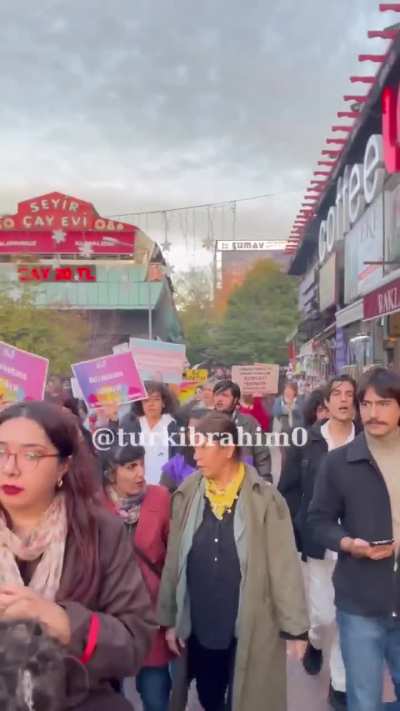 Kadınlar ve lubunyalar, 11. yargı paketine karşı y&uuml;r&uuml;d&uuml;. | Ankara, Sakarya Caddesi