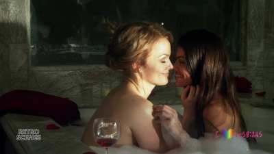 Retro Scenes: Dina Meyer &amp; Lindsay Hartley - "Evil Doctor" (2018) - *AI ENHANCED*