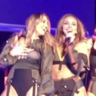 Jade copping a feel