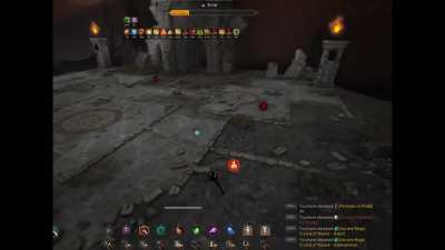 Trying to beat Enslar, what exactly killed me here?