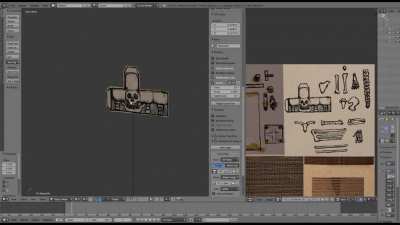 Hi! Just wanted to share a "Make-Of" video of the papercraft roguelite-horror game I am working on. The Skeleton is imported and animated in Unity. You can wishlist Paper Cut Mansion on Steam to get more updates.