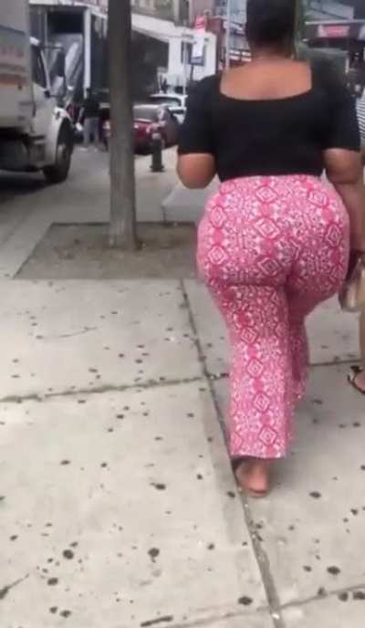 In love with seeing her walkaway