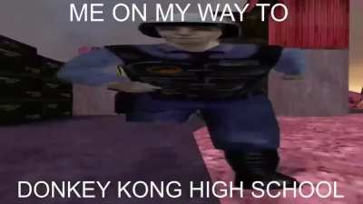 me on my way to