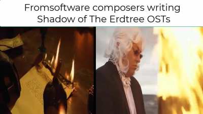 WHO THE FUCK LET THEM COOK THESE DLC OSTS??