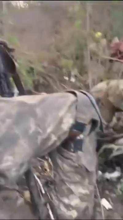 Ukranians battling the Russians in the south
