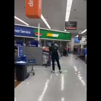 Man Armed With Baseball Bat Shot by San Bernardino Police in a Walmart