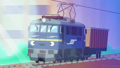 Maxwell cat but it&rsquo;s a smol freight train from Poland.