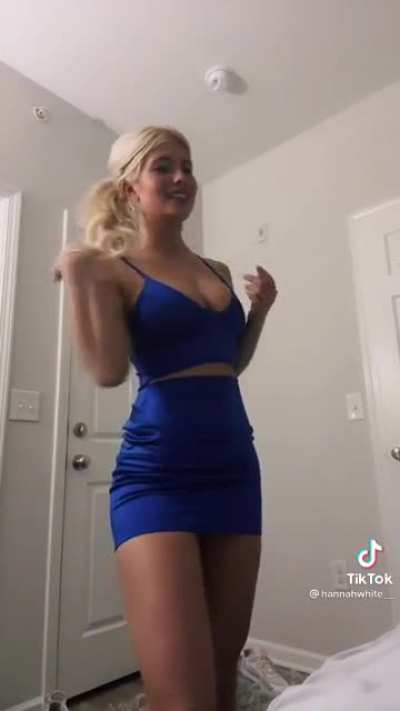 Blue dress