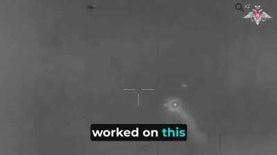 Putin claims a Kornet-M ATGM shot down a Baba Yaga drone, is that possible with it's auto tracker? Video shows a warhead with uniform blast pattern &amp;amp; proximity fuze not a tandem shaped charge with impact fuze. (Enhanced video at end)