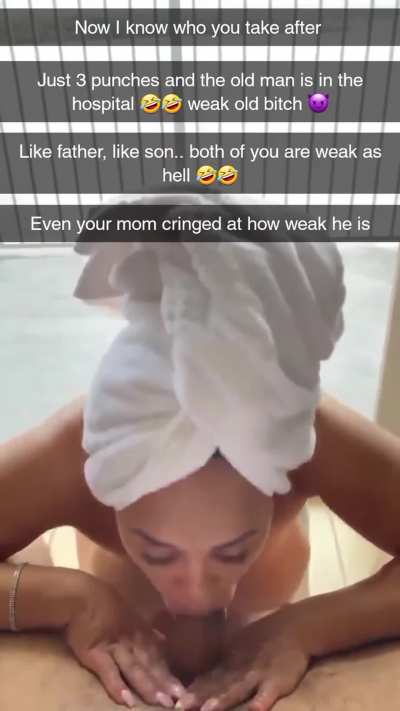 Your bully punched your father and sent him to the hospital. Now you're staying with your father at the hospital for the weekend whiles he's with your mom at home