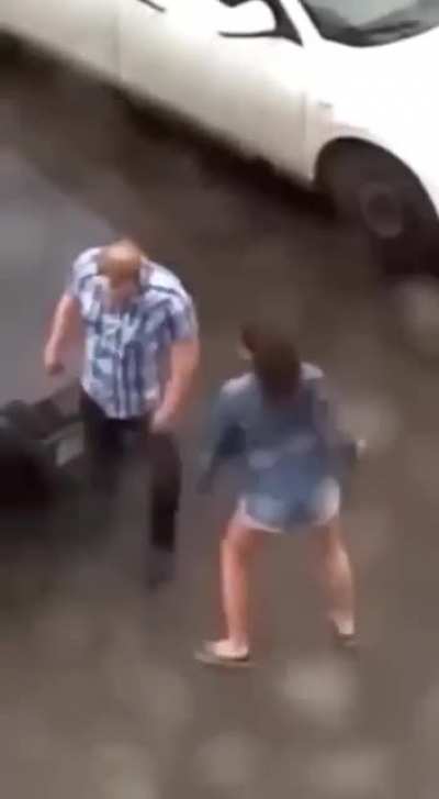 He couldn&rsquo;t take it no more. Man vs Woman