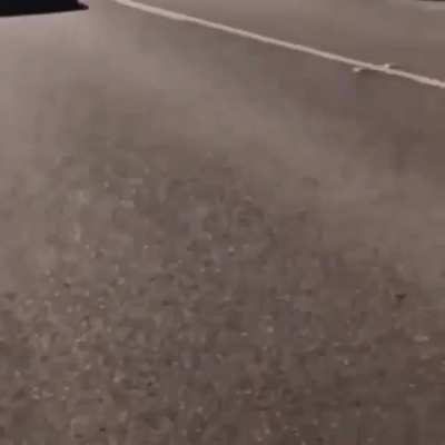 High fiving somone driving a car 80mph