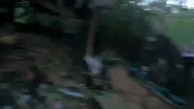 Soldiers of the State Border Guard service in close combat with Russian Subversive Intelligence Group SOF "Senezh" during the first minutes of the Russian offensive in the Kharkiv region