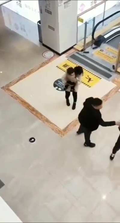 These videos that try to look real. "The mall surveillance footage".