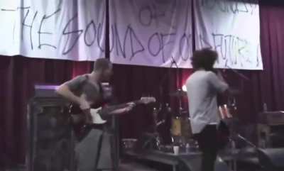 Rage Against The Machine not doing what they were told by the BBC for 
