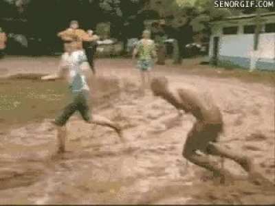Well thats one way to play hide and seek!