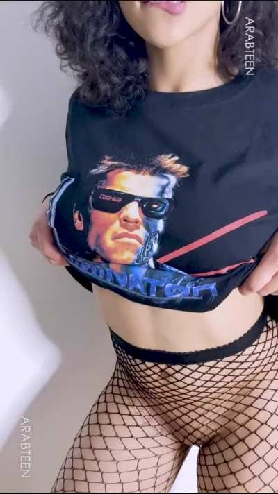 If you were my bf i'll let you cum on my boobs all day! [flash]