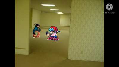 Ballistic but its in the backrooms