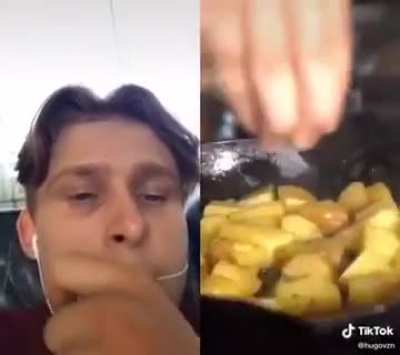 Enjoy this Quebecer reacting to someone making "homemade poutine"