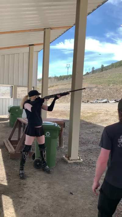 Trap shooting trap