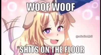 woof woof