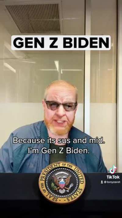 New Political Satire: &ldquo;Gen Z Biden&rdquo;!