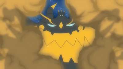 Guzzlord screams at you