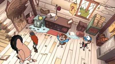 Mabel reinacts Snakes on a Plane.