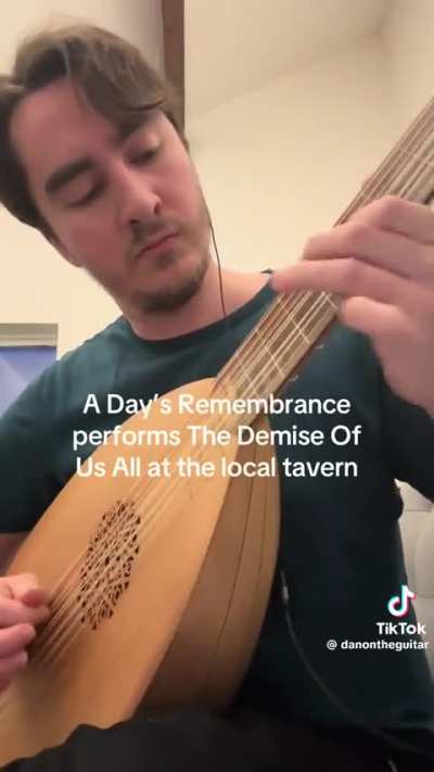 A Day&rsquo;s Remembrance performs &ldquo;The Demise of Us All&rdquo; [tiktok @danontheguitar]