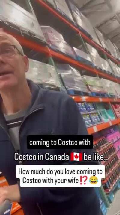 Do you like going to Costco with your wife?