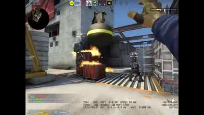 Dont stand in fire!