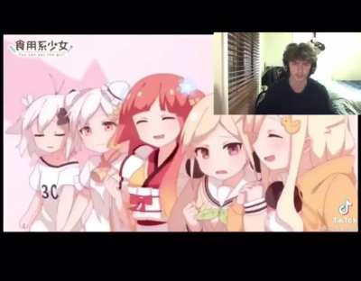 Got hit with that anime flashbang