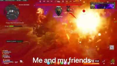 This is how I feel about gaming as a whole, just enjoy games people. Lol.