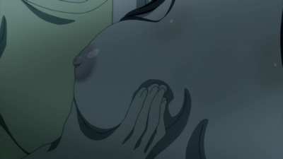 Passionate touching her boobs (To love ru)
