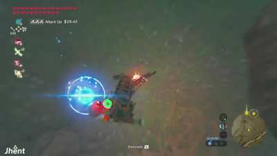 An enemy was approaching me. So I reacted how any normal person would