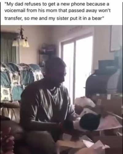 Such a wholesome gift, I got teary eyed watching this.