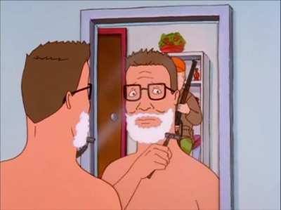 What does a razor smell like?
