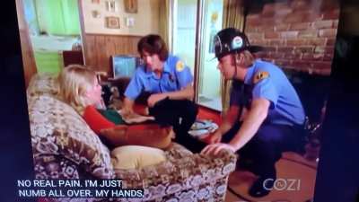 This dog on the old show Emergency.