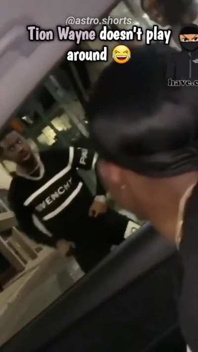 Tion Wayne instantly on smoke! "Where u from fam? What u sayin?" LOL