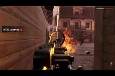 my uzi is burning