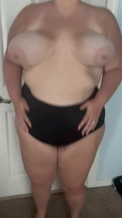 Just my big bouncing boobies 😛