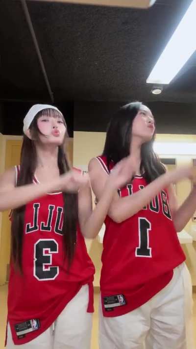 240805 IVE Official TikTok Update with Yujin &amp;amp; Rei